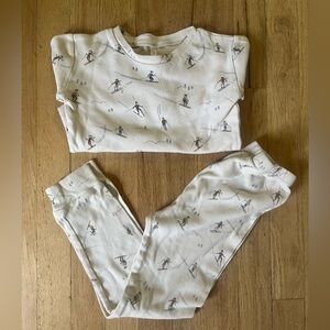 Rylee + Cru Skier 2 Piece Jammies Size 8/9